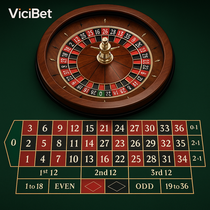 ViciBet - Roulette Table Game - European and American